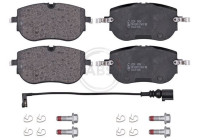 Brake pad set, disc brake 35339 ABS