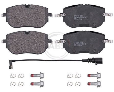Brake pad set, disc brake 35339 ABS