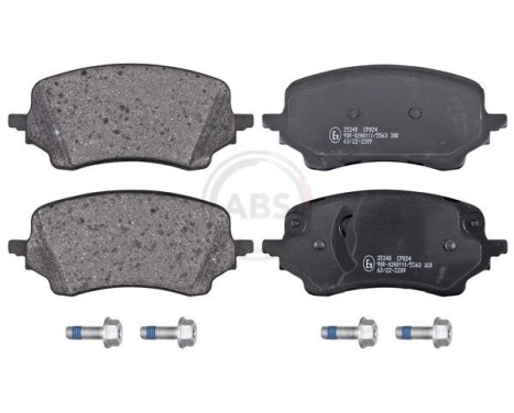 Brake pad set, disc brake 35340 ABS