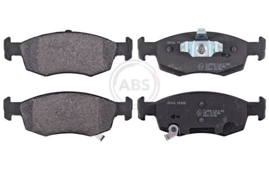 Brake pad set, disc brake 35346 ABS