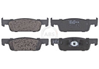 Brake pad set, disc brake 35347 ABS