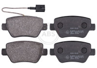 Brake pad set, disc brake 35350 ABS