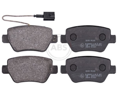 Brake pad set, disc brake 35350 ABS