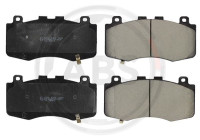 Brake pad set, disc brake 35352 ABS