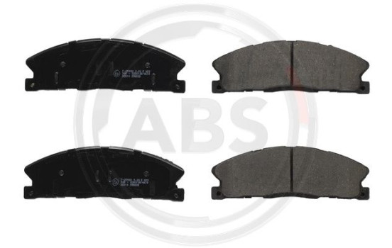Brake pad set, disc brake 35353 ABS