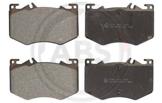 Brake pad set, disc brake 35355 ABS