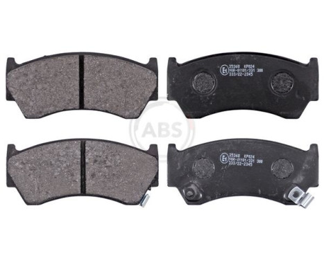 Brake pad set, disc brake 35368 ABS