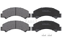 Brake pad set, disc brake 35379 ABS