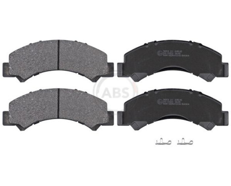 Brake pad set, disc brake 35379 ABS