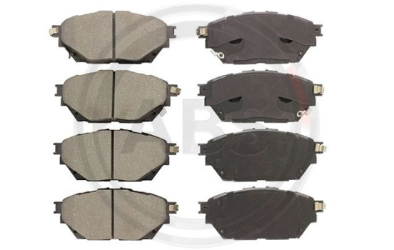Brake pad set, disc brake 35389 ABS