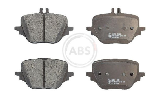 Brake pad set, disc brake 35393 ABS