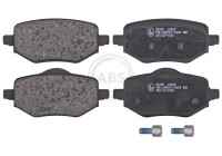 Brake pad set, disc brake 35395 ABS