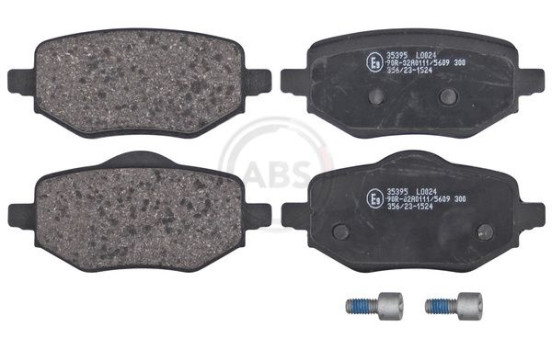 Brake pad set, disc brake 35395 ABS