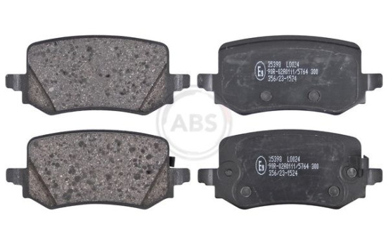 Brake pad set, disc brake 35398 ABS
