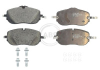 Brake pad set, disc brake 35405 ABS