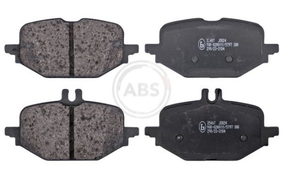 Brake pad set, disc brake 35407 ABS