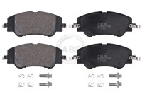 Brake pad set, disc brake 35408 ABS