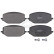 Brake pad set, disc brake 35414 ABS