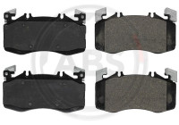 Brake pad set, disc brake 35428 ABS