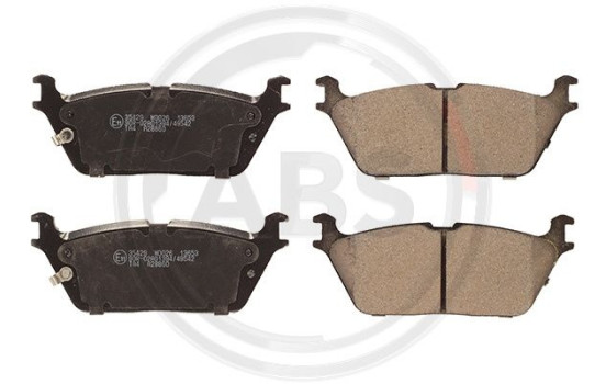 Brake pad set, disc brake 35429 ABS