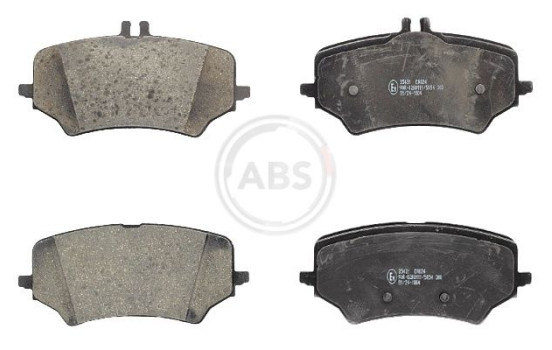 Brake pad set, disc brake 35431 ABS