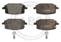 Brake pad set, disc brake 35434 ABS