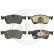 Brake pad set, disc brake 35435 ABS