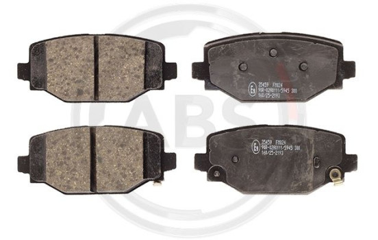 Brake pad set, disc brake 35459 ABS