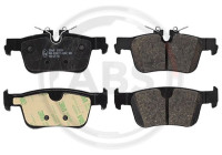 Brake pad set, disc brake 35460 ABS