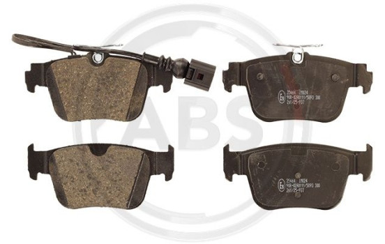 Brake pad set, disc brake 35464 ABS