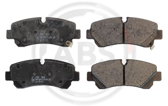 Brake pad set, disc brake 35481 ABS