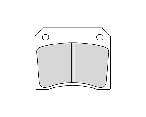 Brake Pad Set, disc brake 36001 ABS, Image 3