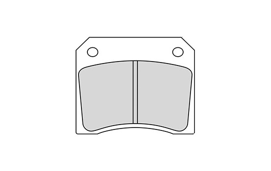Brake Pad Set, disc brake 36001 ABS, Image 3