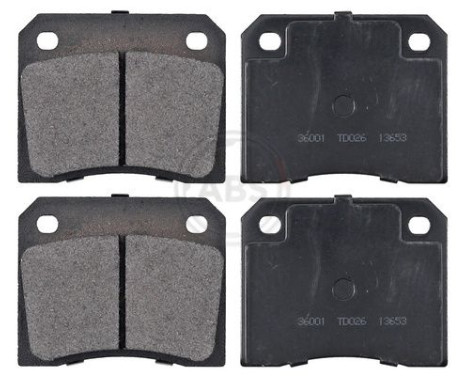 Brake Pad Set, disc brake 36001 ABS, Image 4