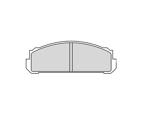 Brake Pad Set, disc brake 36002 ABS, Image 2