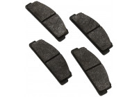 Brake Pad Set, disc brake 36003 ABS