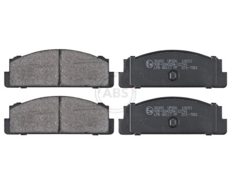 Brake Pad Set, disc brake 36003 ABS, Image 4