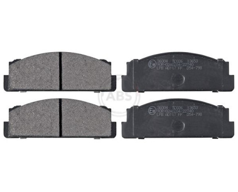 Brake Pad Set, disc brake 36004 ABS, Image 3