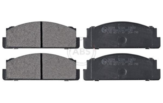 Brake Pad Set, disc brake 36004 ABS, Image 3