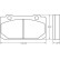 Brake Pad Set, disc brake 36006 ABS, Thumbnail 2