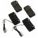 Brake Pad Set, disc brake 36006 ABS