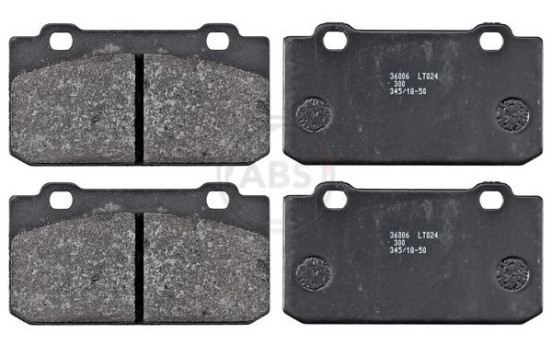 Brake Pad Set, disc brake 36006 ABS, Image 4