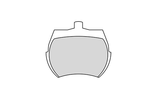 Brake Pad Set, disc brake 36011 ABS, Image 3