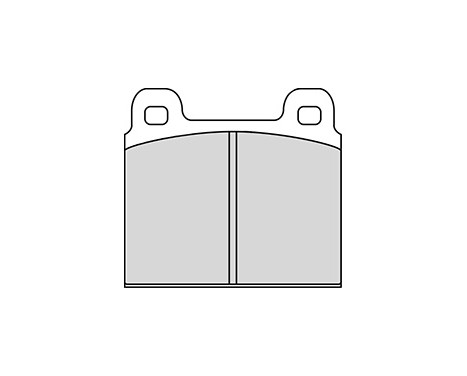 Brake Pad Set, disc brake 36025 ABS, Image 3