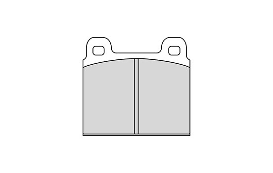 Brake Pad Set, disc brake 36025 ABS, Image 3