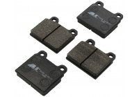 Brake Pad Set, disc brake 36025 ABS