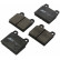 Brake Pad Set, disc brake 36025 ABS