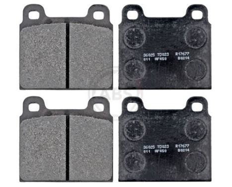 Brake Pad Set, disc brake 36025 ABS, Image 4