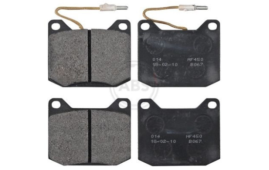 Brake Pad Set, disc brake 36043 ABS, Image 4