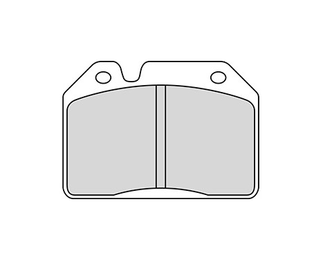 Brake Pad Set, disc brake 36045 ABS
